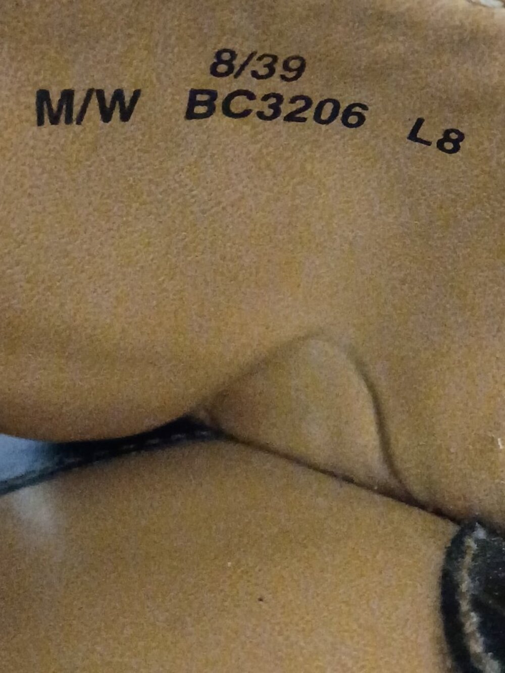 b.o.c. Born Concept Black Leather Crisscross Slide Sandals Size 8 - Picture 8 of 11
